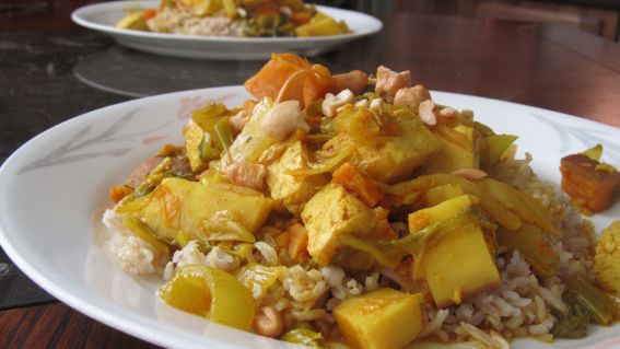 Vegetarian Panang Curry recipe