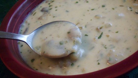 Zesty Mushroom Soup recipe
