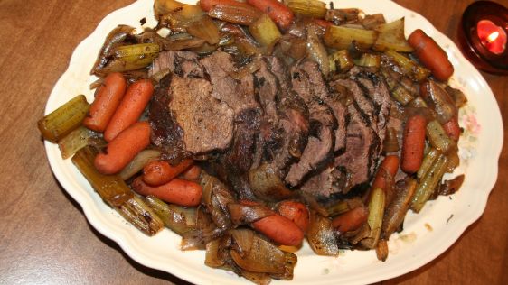 Braised Beef Pot Roast recipe