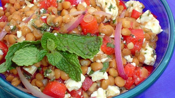 Lebanese Lentil Salad recipe