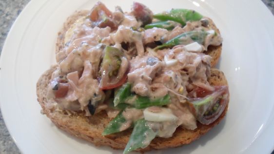 Tuna Sandwiches Nicoise Style recipe