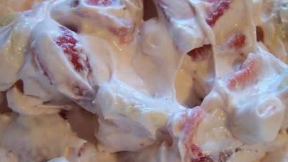 Strawberry Cheesecake Salad recipe