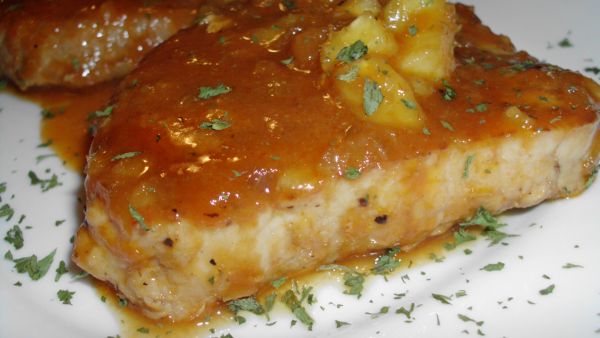 Tropical Pork Chops recipe