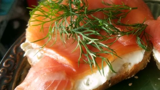 Super Simple Smoked Salmon Crostini recipe