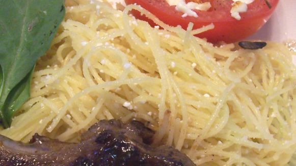 Brown Butter Spaghetti With Greek Mizithra Cheese recipe