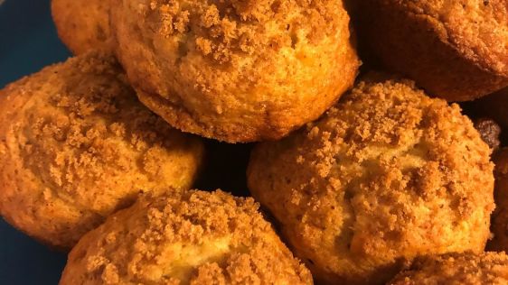 High Altitude Banana Crumb Muffins recipe