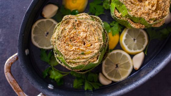 Italian Stuffed Artichokes recipe