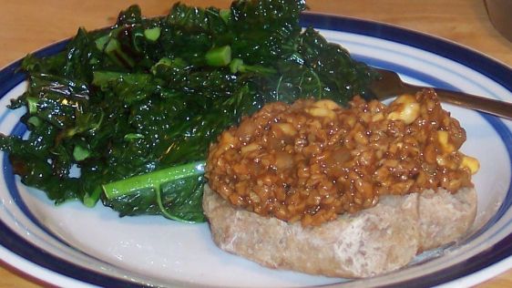 Tvp And Cashew Bbq Vegan Delight recipe