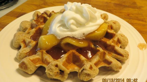 Yeast Waffles recipe