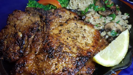 Pan Seared Pork Chops recipe