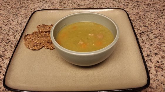 Pressure Cooker Split Pea And Ham Soup recipe