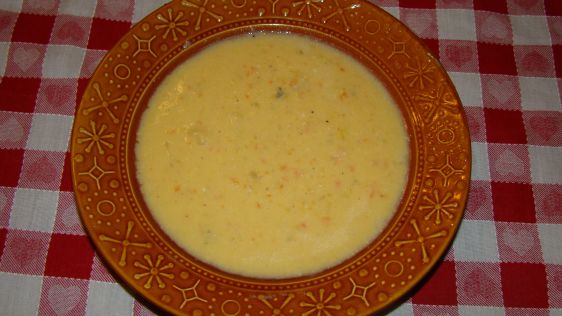 German Potato Cheese Soup recipe