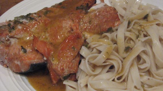 Grilled Tequila Salmon recipe