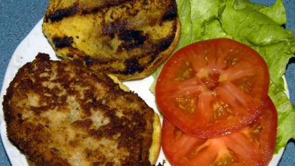 Breaded Pork Tenderloin Sandwich recipe