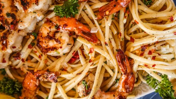 Grilled Shrimp Scampi recipe