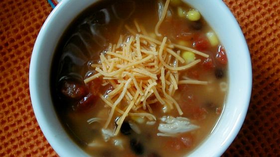 Six Can Chicken Tortilla Soup recipe