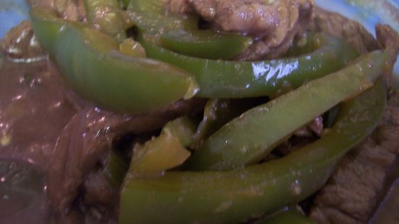 Green Pepper Steak recipe