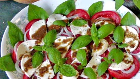 Basil Tomato Mozzarella Cheese recipe