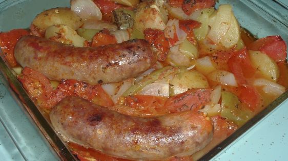 Italian Sausage Casserole recipe
