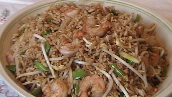 Vegetable Shrimp Fried Rice recipe