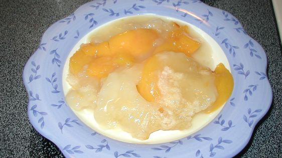 Way Easy Peach Cobbler recipe