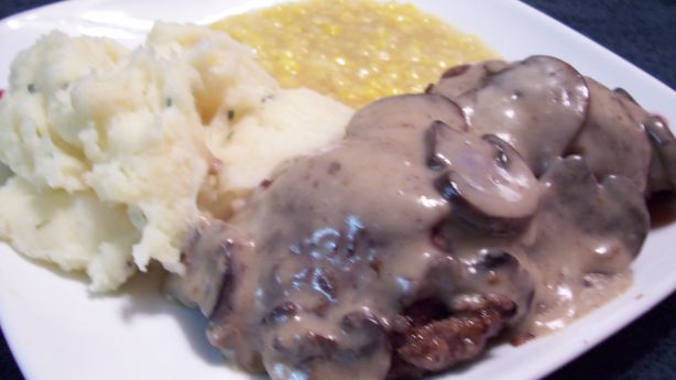 Minute Steak And Mushroom Sauce recipe
