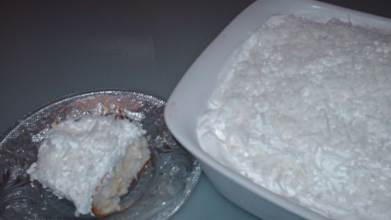 Coconut Refrigerator Cake recipe