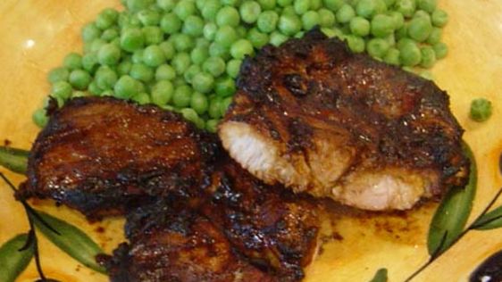 Ancho Chile Pork Chops recipe