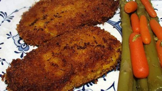 Curried Carrot Hummus Crab Cakes recipe