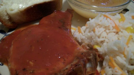 Zesty Baked Pork Chops recipe