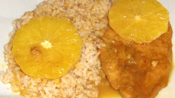 Mom's Orange Curry Chicken recipe