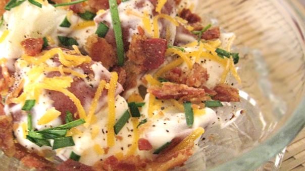 Easy Loaded Baked Potato Salad recipe