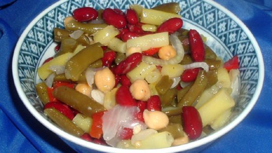 4 Bean Salad recipe
