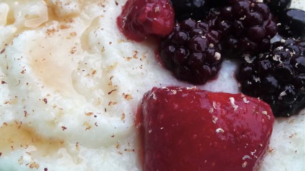 Creamy Sweet Breakfast Grits recipe