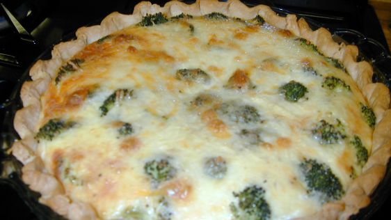 Italian Sausage Broccoli Quiche recipe