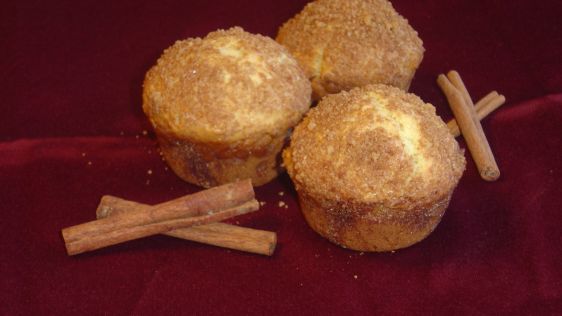 Sour Cream Cinnamon Nut Muffins recipe