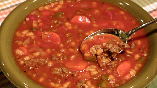 Best Ever Beef Barley Soup recipe