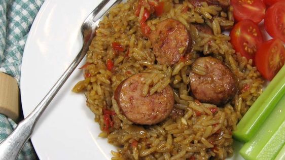 Paul Prudhomme's Poorman's Jambalaya recipe