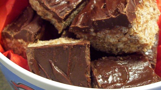 Mars Bars Rice Krispies Squares No Bake recipe