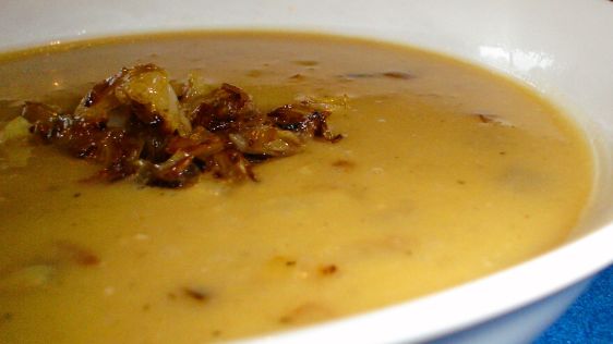 Split Pea Soup With Caramelized Onions And Cumin Seed recipe