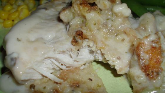 Pork Chops With Stuffing Casserole recipe