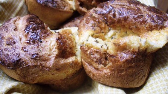 Whole Wheat Thyme Popovers recipe