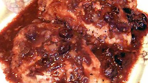 Cranberries Chicken Cutlet recipe