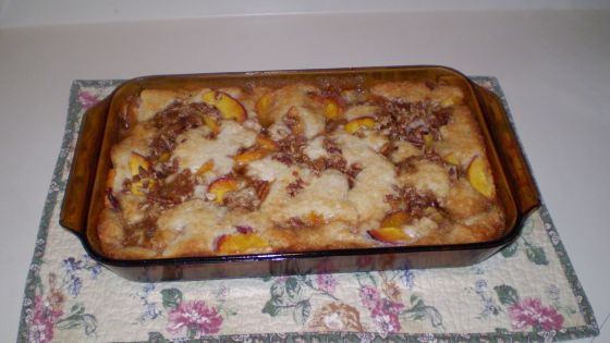Passed Down Fredericksburg Fresh Peach Cobbler recipe