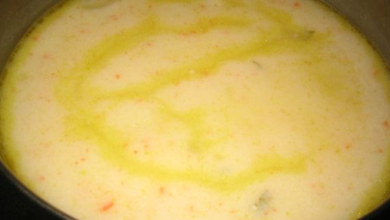 Chicken Soup Greek With Avgolemono Egg Lemon Sauce recipe