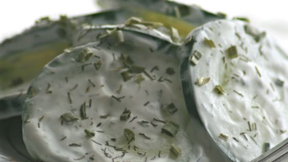 Cucumber In Sour Cream Salad recipe