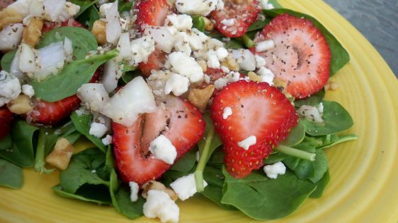 Strawberry Bleu Cheese Salad recipe