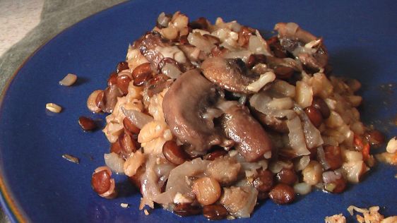 Mixed Grain Mushroom Casserole recipe