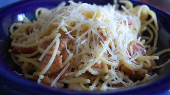 Rock Roll Spaghetti Carbonara recipe
