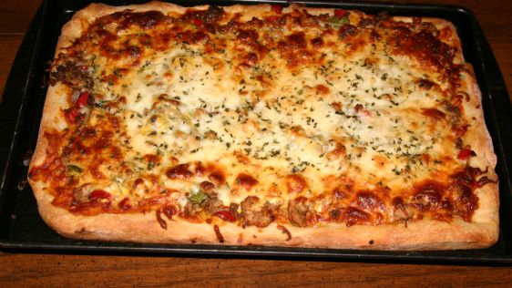 Addictive Cheeseburger Pizza recipe